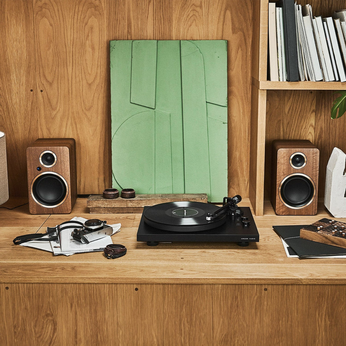 Argon Audio TT-MK2 Plattenspieler Schwarz Lifestyle