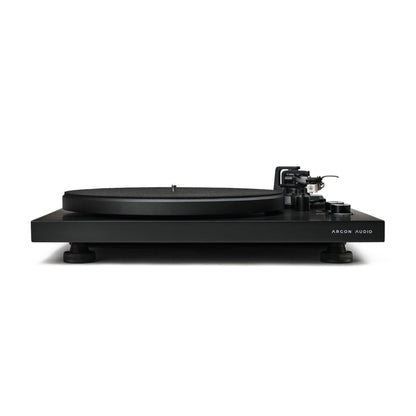 Argon Audio TT-MK2 Plattenspieler Schwarz Seitenansicht