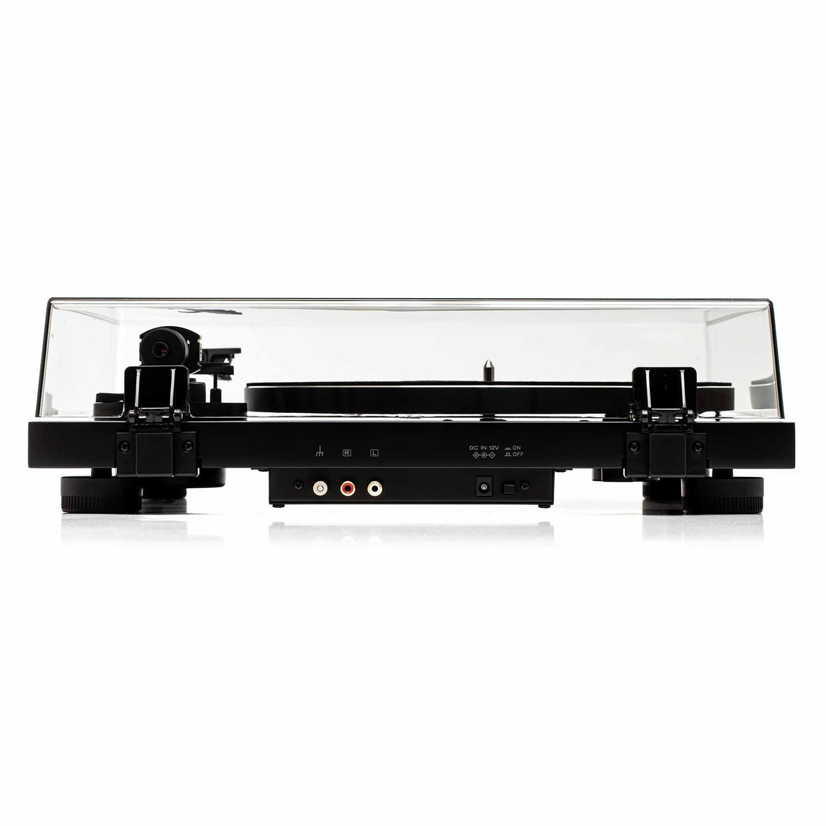 Argon Audio TT3 Plattenspieler Schwarz Rückansicht