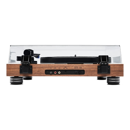 Argon Audio TT4 MK2 Plattenspieler Nussbaum Rückansicht