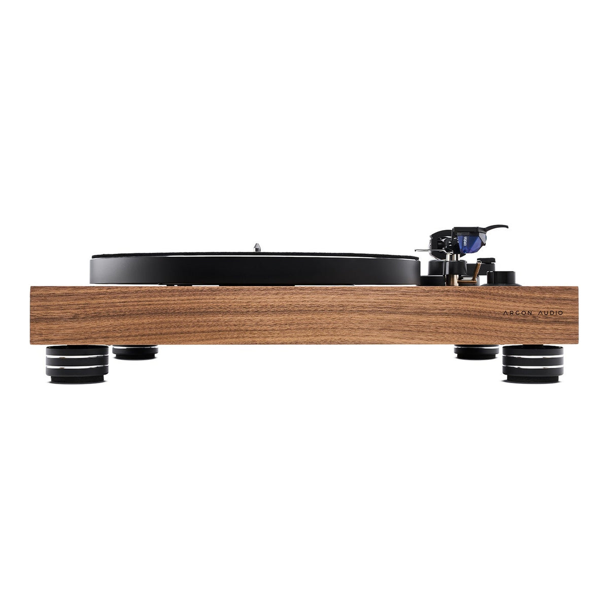 Argon Audio TT4 MK2 Plattenspieler Nussbaum Seitenansicht