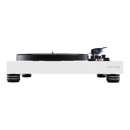 Argon Audio TT4 MK2 Plattenspieler Weiss Seitenansicht
