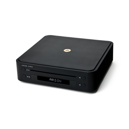 Argon Audio CD1 CD-Player in Schwarz, Frontansicht