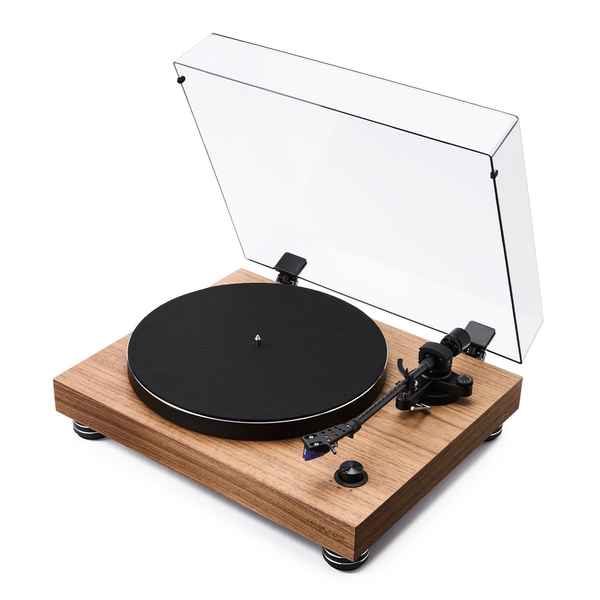 Argon Audio TT4 MK2 Plattenspieler in Nussbaum, Frontansicht