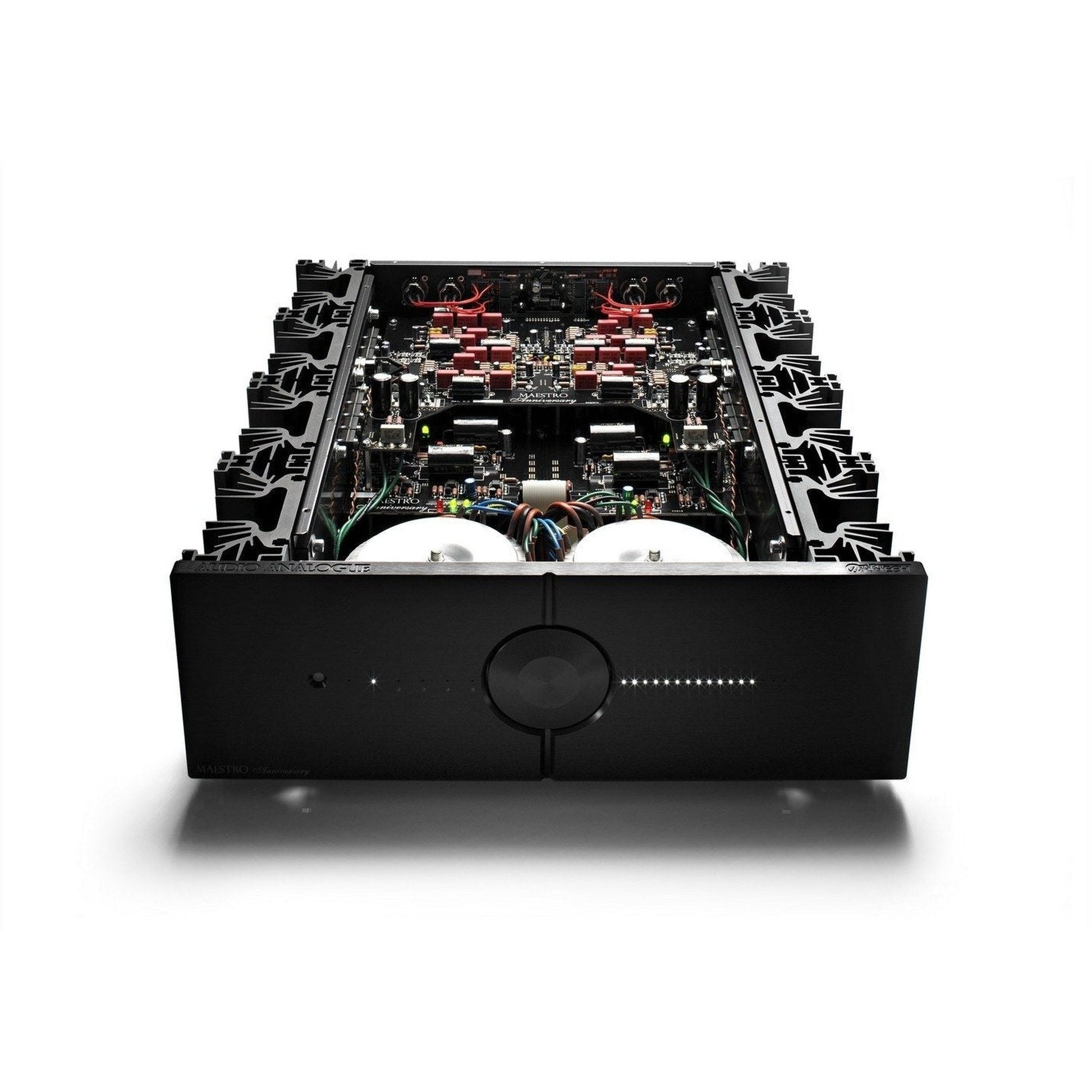 Audio Analogue Maestro Anniversary Vollverstärker mit RR-Lautstärkeregelung Schwarz, Innenansicht
