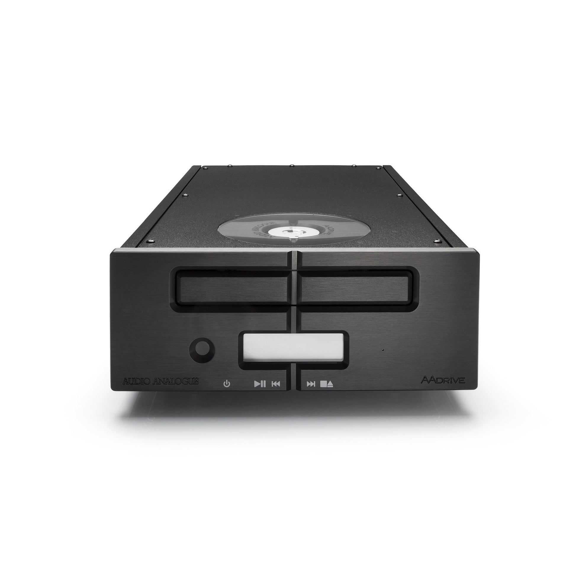 Audio Analogue Pure AADrive CD-Laufwerk schwarz, Frontansicht