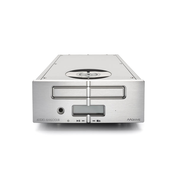 Audio Analogue Pure AADrive CD-Laufwerk silber, Frontansicht