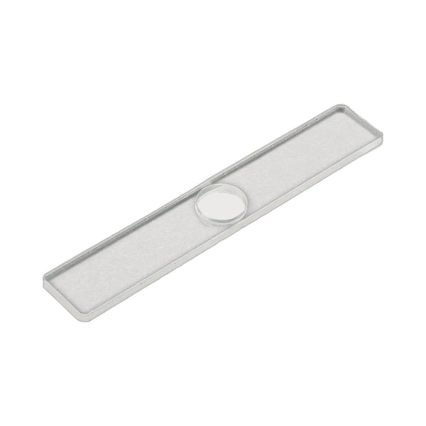 Audio Desk Systeme Filter-Abdeckung Acryl für Vinyl Cleaner, Schrägansicht der transparenten Abdeckung