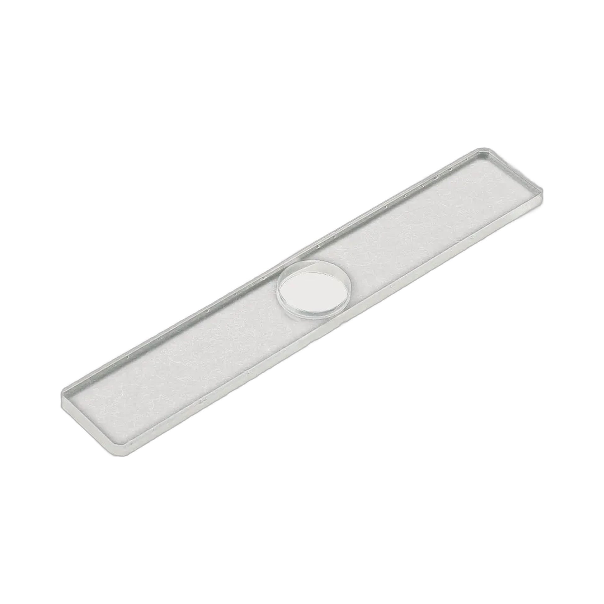 Audio Desk Systeme Filter-Abdeckung Acryl für Vinyl Cleaner, Schrägansicht der transparenten Abdeckung