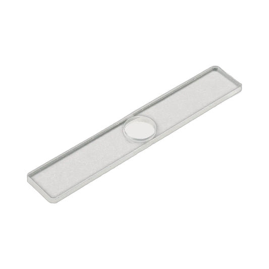 Audio Desk Systeme Filter-Abdeckung Acryl für Vinyl Cleaner, Schrägansicht der transparenten Abdeckung