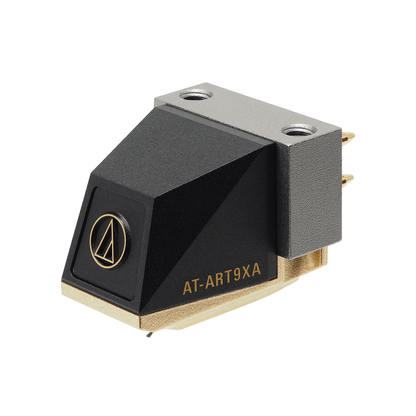 Audio-Technica AT-ART9XA MC-Tonabnehmer Schrägansicht von schräg oben mit Befestigungsgewinden