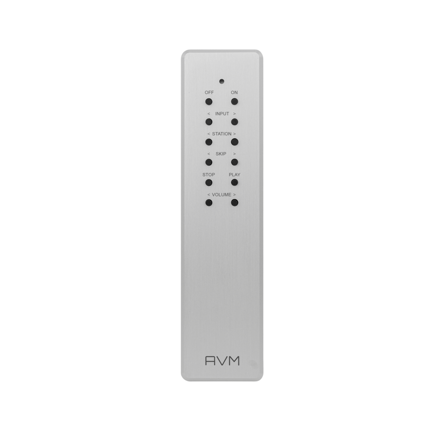 AVM Evolution MP 5.3 Streaming-Vorverstärker Fernbedienung RC 3 aus Aluminium mit Direkttasten