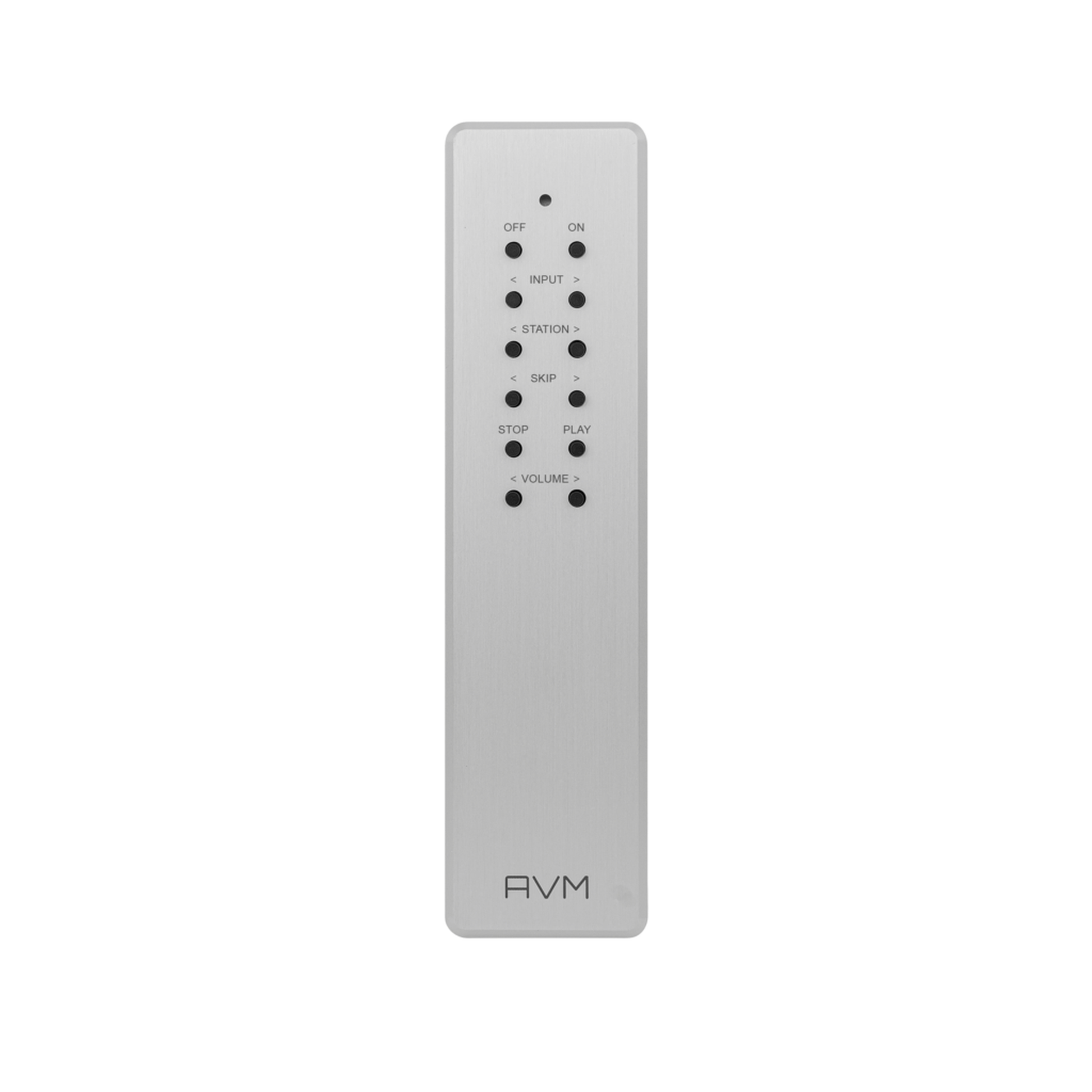 AVM Evolution MP 5.3 Streaming-Vorverstärker Fernbedienung RC 3 aus Aluminium mit Direkttasten