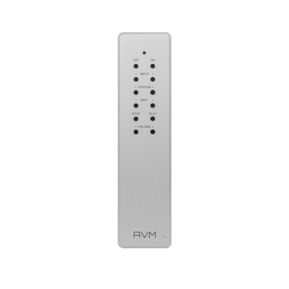 AVM Evolution MP 5.3 Streaming-Vorverstärker Fernbedienung RC 3 aus Aluminium mit Direkttasten