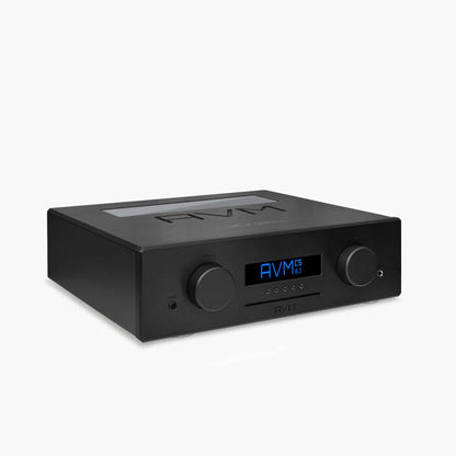 AVM Ovation CS 8.3 Streaming-CD-Receiver Black Edition Schrägansicht von vorn links