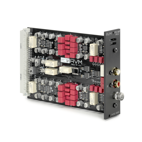 AVM Ovation PA 8.3 Phono-Modul MM/MC Schrägansicht