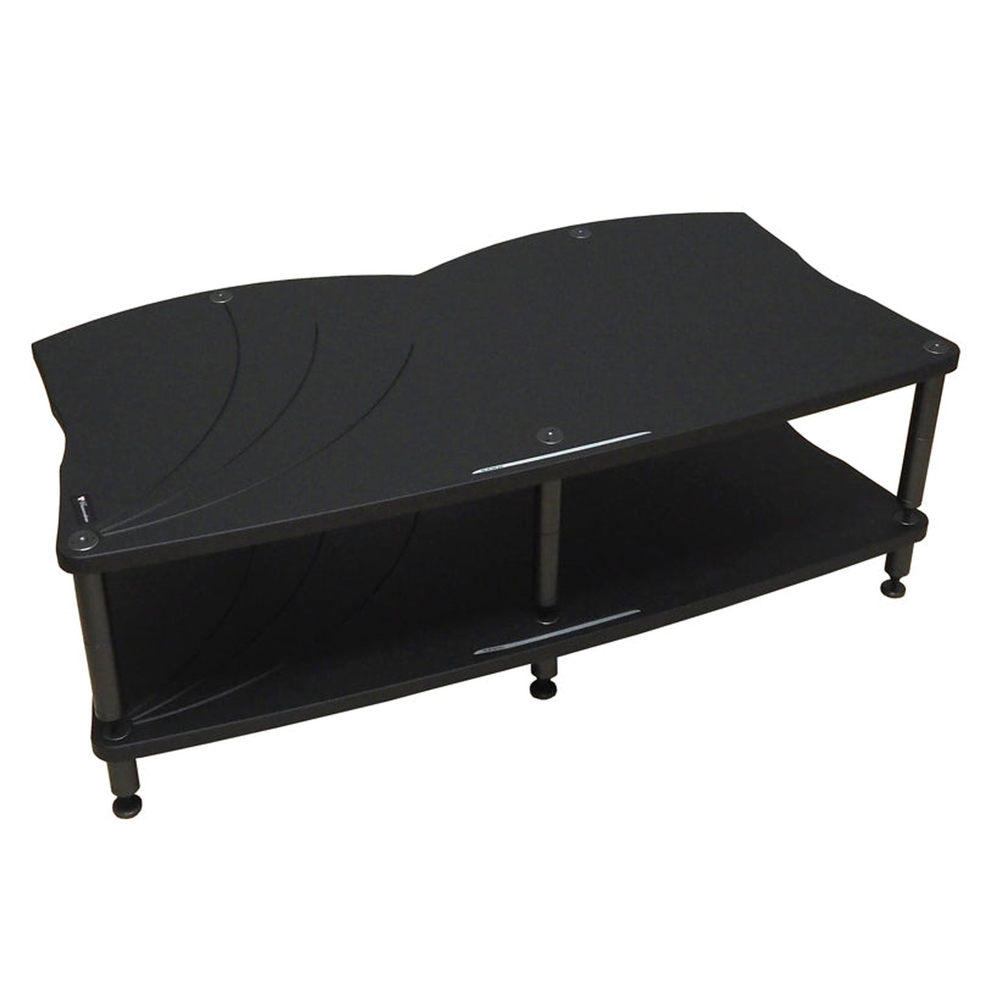 Bassocontinuo Cymbalon 2.1 Double Wide Rack Schrägansicht