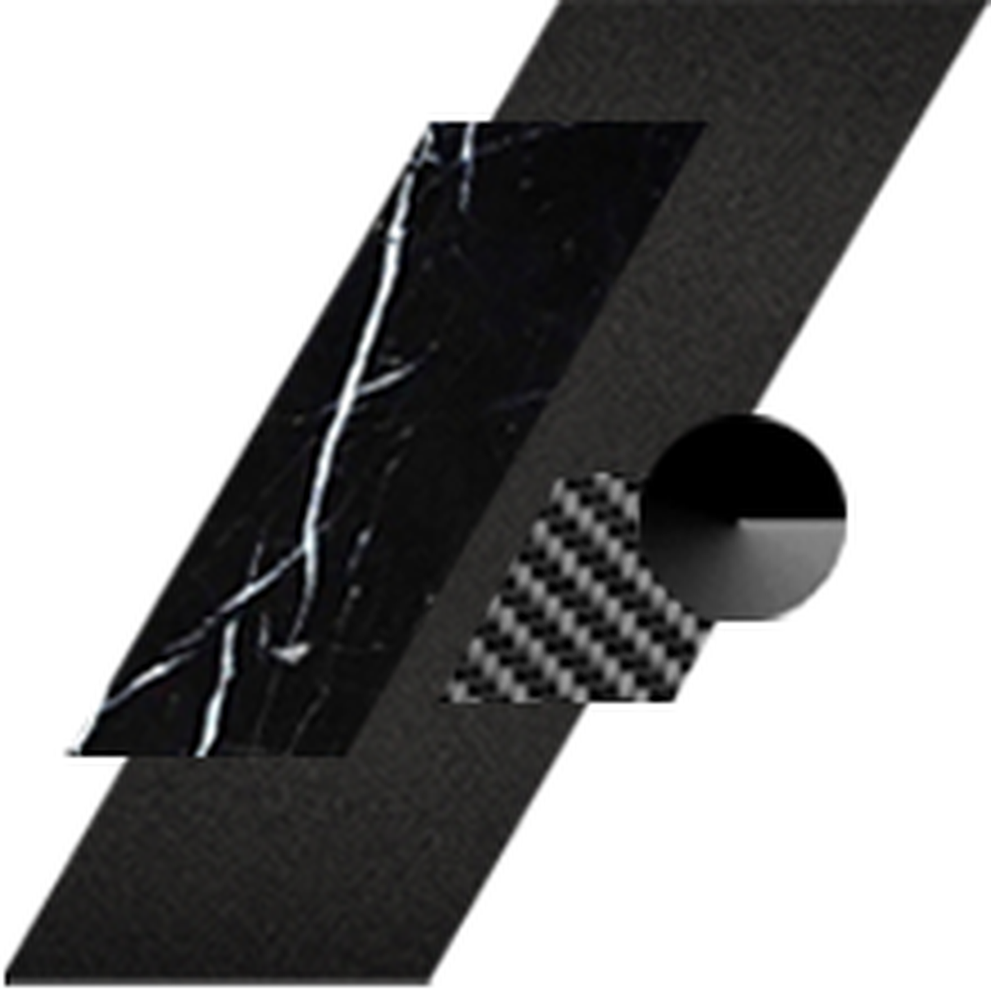 Bassocontinuo F2 2.0 Design Tower Rack Farbvariante Black Marquinia