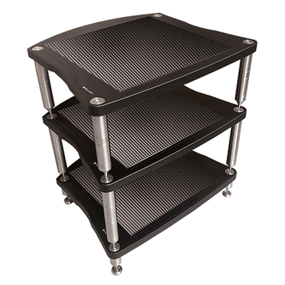 Bassocontinuo Ghironda 2.1 HiFi-Rack Farbvariante Mercurial