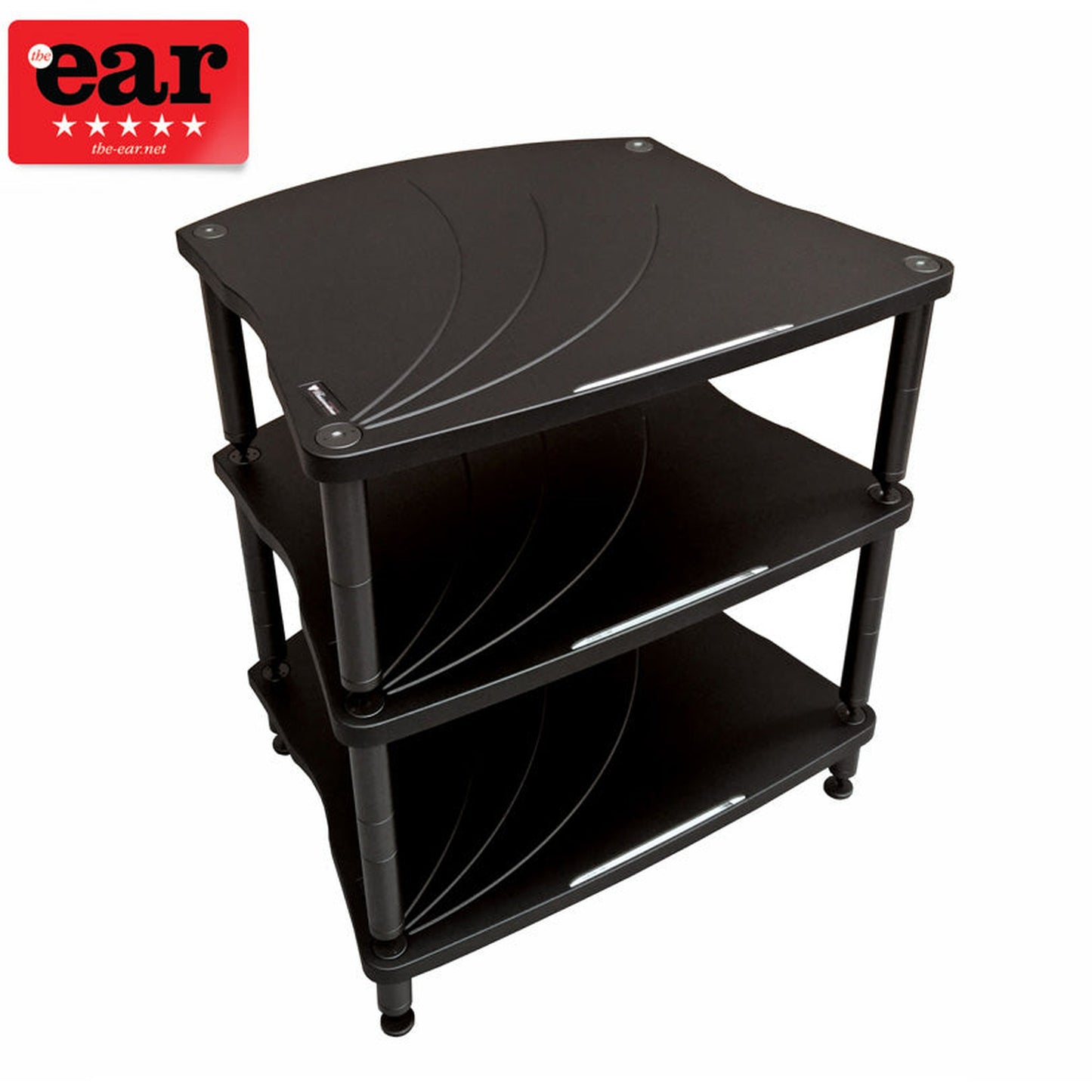 Bassocontinuo Lyra XL4 2.1 4 Legs Audio Rack Schrägansicht
