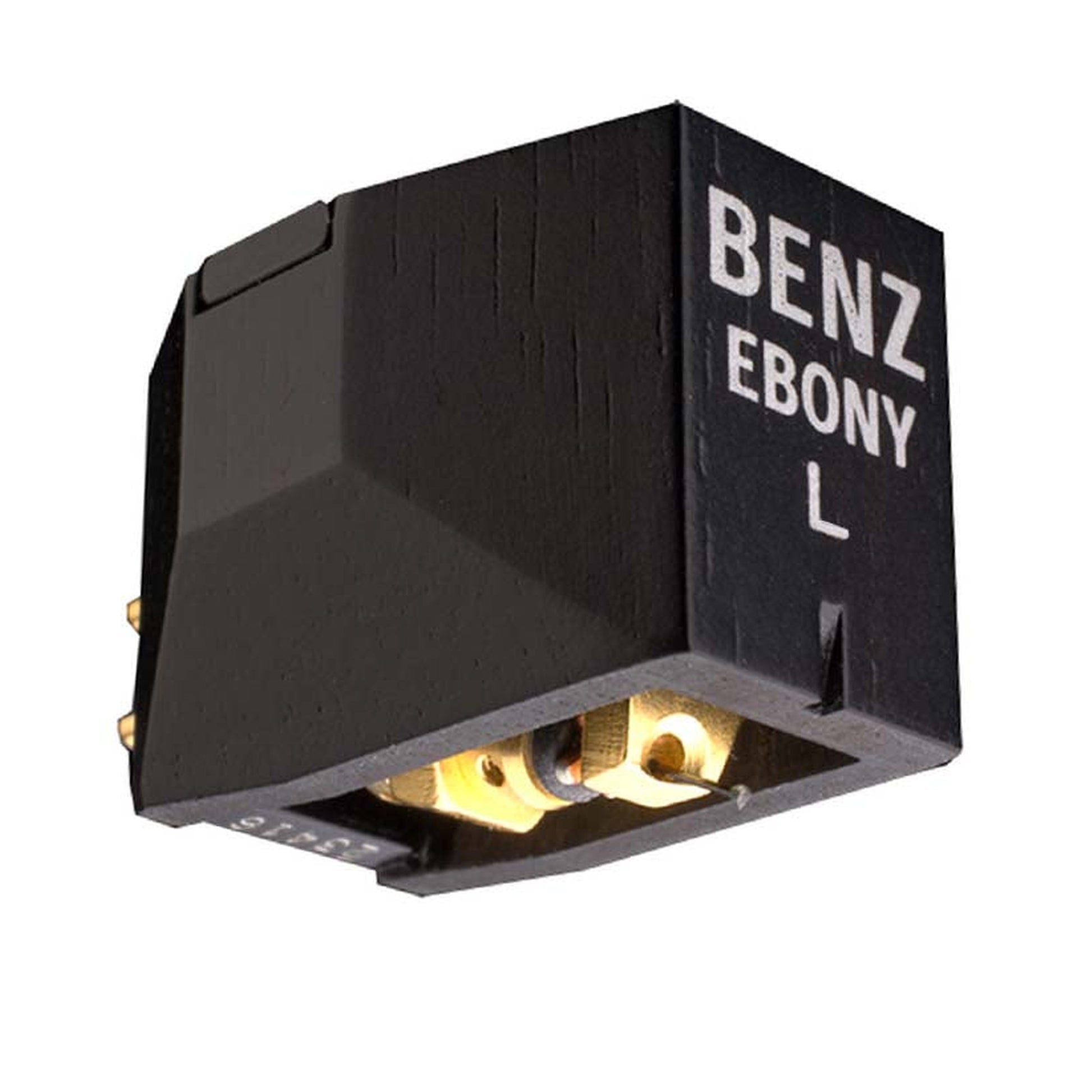 Benz Micro Ebony L MC-Tonabnehmer Moving Coil mit Ebenholz-Body Schrägansicht