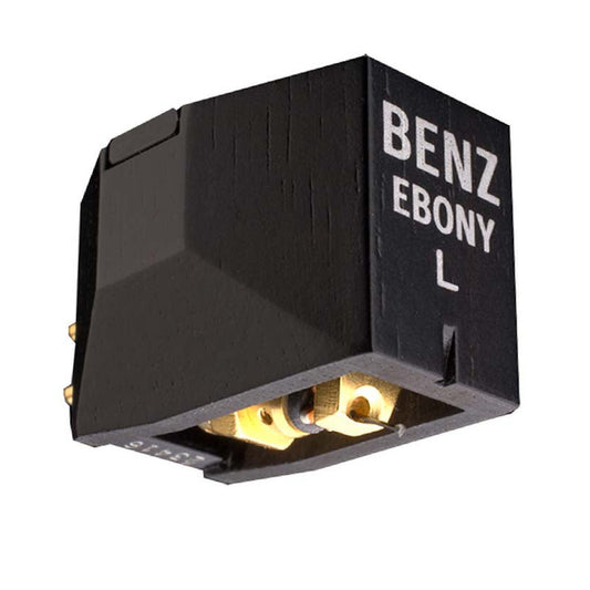 Benz Micro Ebony L MC-Tonabnehmer Moving Coil mit Ebenholz-Body Schrägansicht