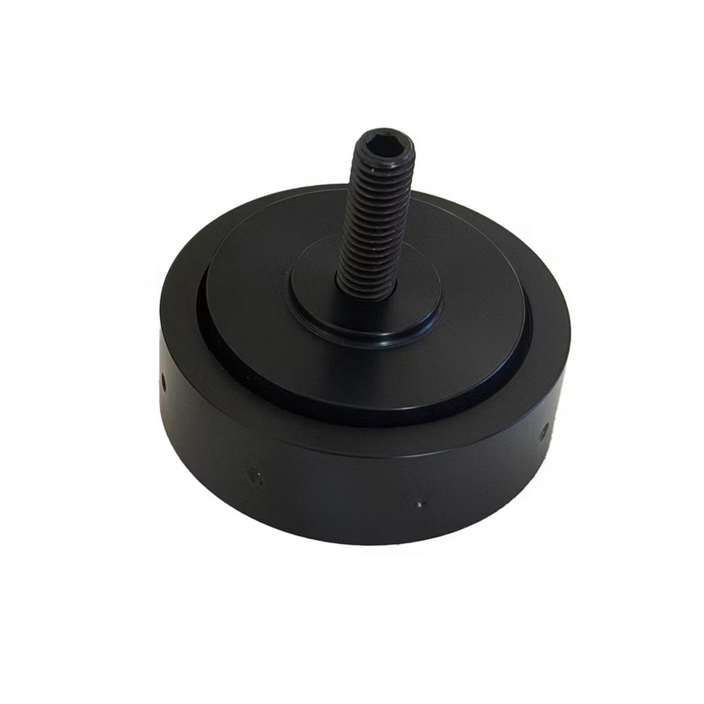 bFly-Audio Talis Elite Absorberfüsse 4er-Set Schrägansicht schwarze Ausführung mit Gewindestange