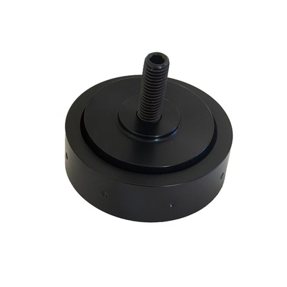 bFly-Audio Talis Elite Absorberfüsse 4er-Set Schrägansicht schwarze Ausführung mit Gewindestange
