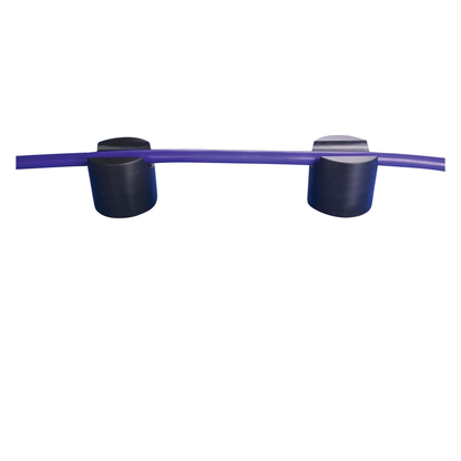 bFly-Audio TOWER-Flex Kabel-Absorber Detailansicht am Kabel montiert