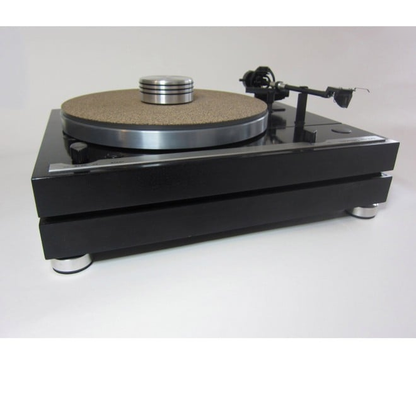 bFly-Audio Absorberbasis xPLTH3 für Thorens 300er-Serie Schrägansicht