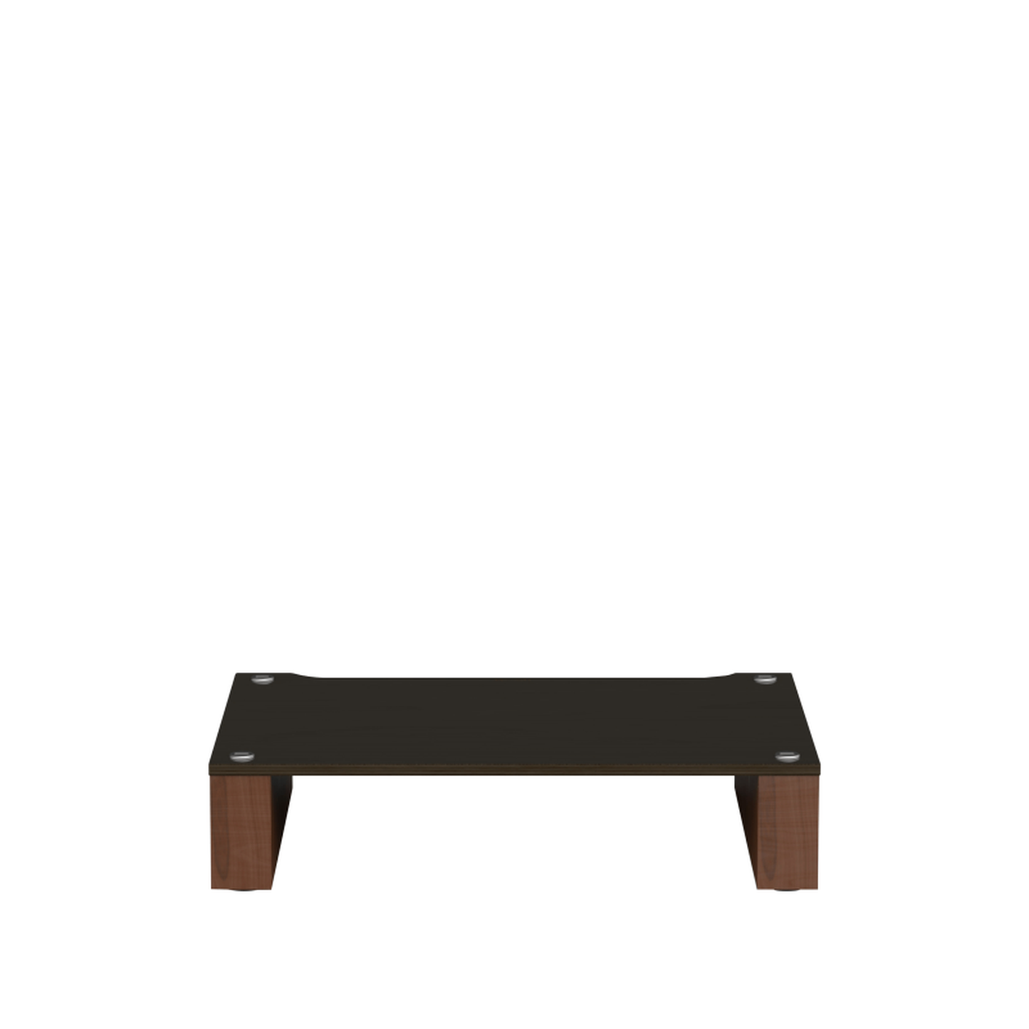 Blok Stax 2G Modul 120 HiFi-Rack-Modul Esche Schwarz/Nussbaum, Schrägansicht