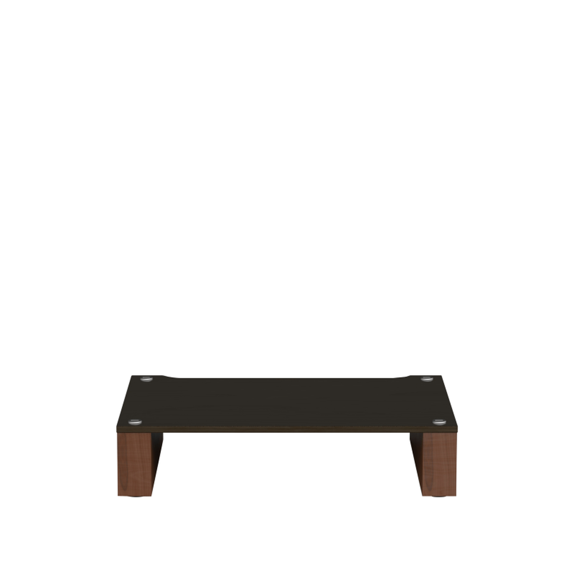 Blok Stax 2G Modul 120 HiFi-Rack-Modul Esche Schwarz/Nussbaum, Schrägansicht
