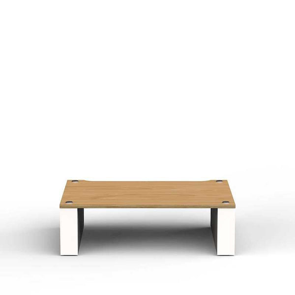 Blok Stax 2G Modul 170 HiFi-Rack-Modul Esche Natur/Satinweiss, Schrägansicht