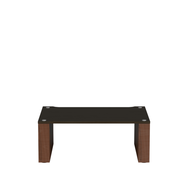 Blok Stax 2G Modul 220 HiFi-Rack-Modul Esche Schwarz/Nussbaum, Schrägansicht