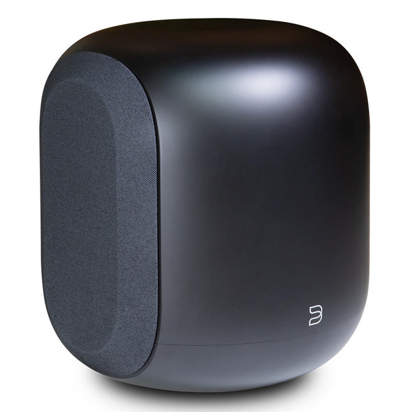 Bluesound Pulse SUB SW200 Subwoofer Schrägansicht Schwarz