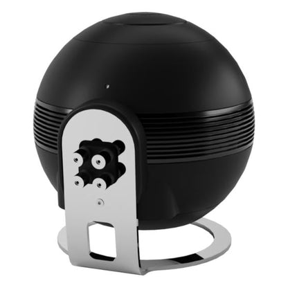 Cabasse The Pearl Sub Subwoofer Rückansicht mit Anschlussfeld und Cinch-Eingängen, Schwarz