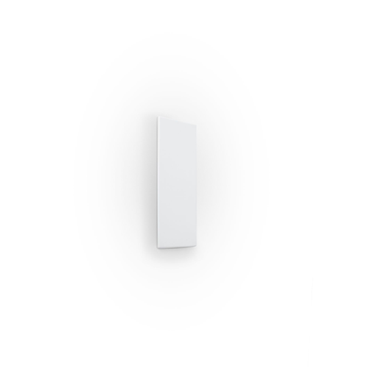 Canton Atelier InWall 5 Einbaulautsprecher weiss Lifestyle im Wandeinbau mit montierter Abdeckung