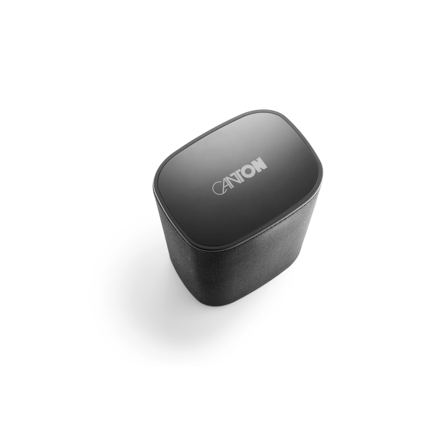 Canton Smart Libero Cinema Set + Smart Sub 8 Heimkino-Set Schwarz Draufsicht auf den Aktivlautsprecher