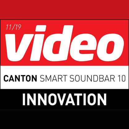 Canton Smart Soundbar 10 S2 Soundbar Auszeichnung Video Innovation, Ausgabe 11/19