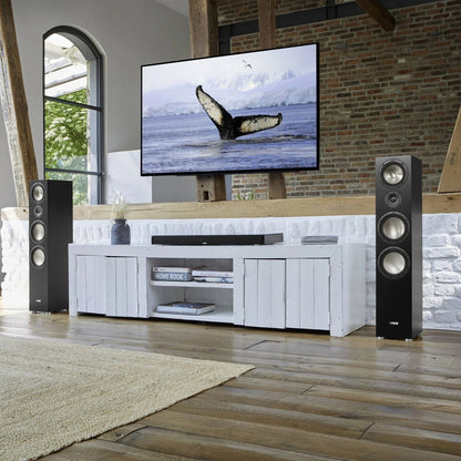 Canton Smart Sounddeck 100 S2 Sounddeck Schwarz Lifestyle im Heimkino mit Standlautsprechern