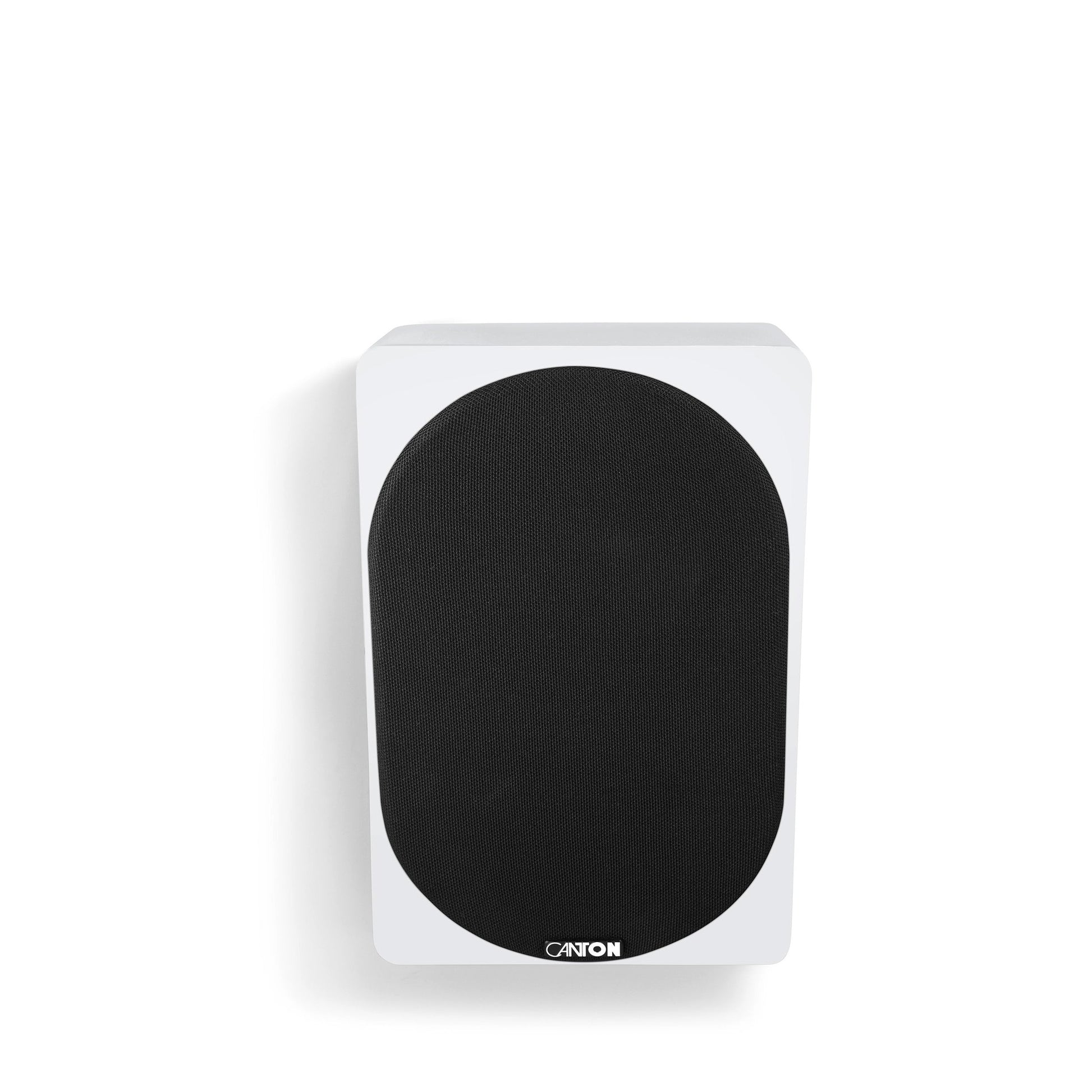 Canton Townus AR 5 Dolby Atmos Lautsprecher Weiss Frontansicht mit magnetischer Frontbespannung