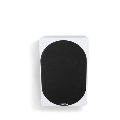 Canton Townus AR 5 Dolby Atmos Lautsprecher Weiss Frontansicht mit magnetischer Frontbespannung