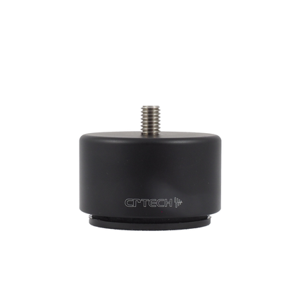 CR-Tech Sound Supports 6540 Entkopplungsfuss mit M8-Gewinde für grosse Lautsprecher, Frontansicht