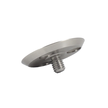 CR-Tech Sound Supports Klebeadapter M6 mit Gewindezapfen und Klebefläche, Detailansicht