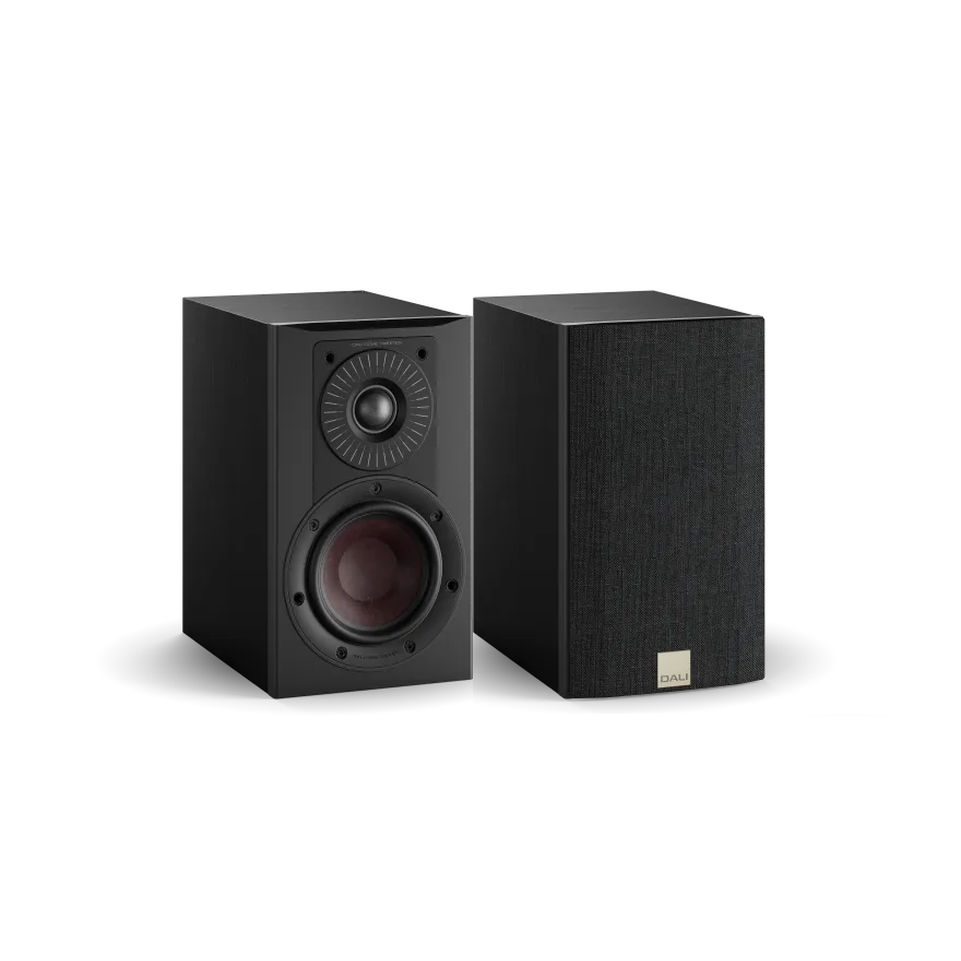 DALI Opticon 1 MK2 Regallautsprecher Schwarz Stereopaar