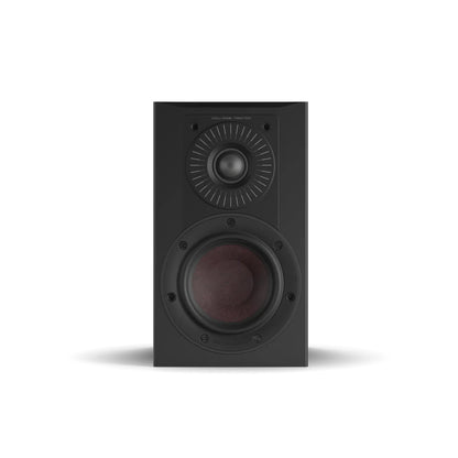 DALI Opticon 1 MK2 Regallautsprecher Tabak-Eiche Frontansicht ohne Frontbespannung
