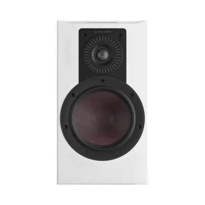 DALI Opticon 2 MK2 Regallautsprecher Weiss Frontansicht ohne Frontbespannung