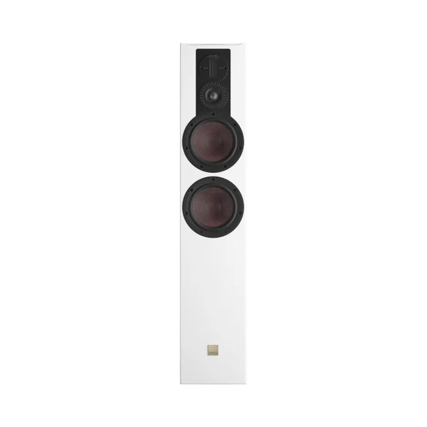 DALI Opticon 6 MK2 Standlautsprecher Weiss Frontansicht ohne Frontbespannung