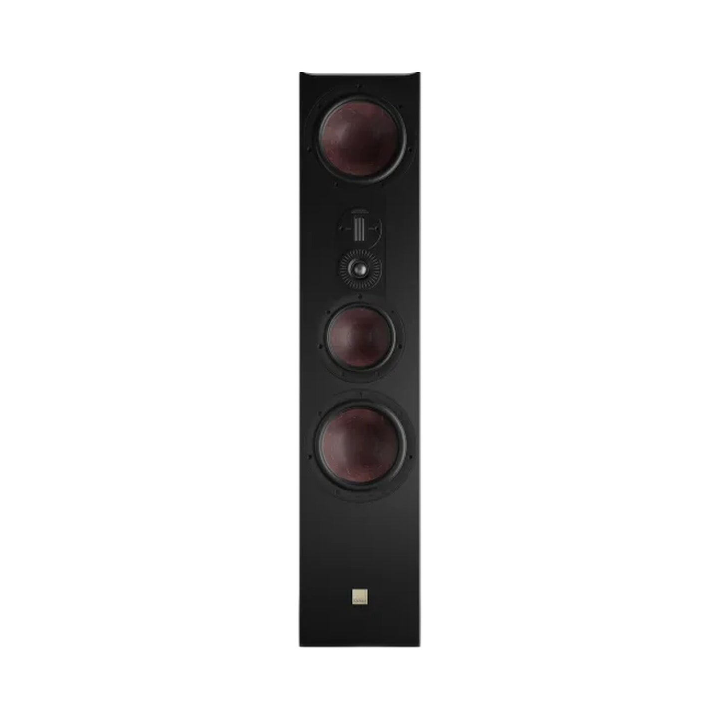 DALI Opticon 8 MK2 Standlautsprecher Schwarz Frontansicht ohne Frontbespannung