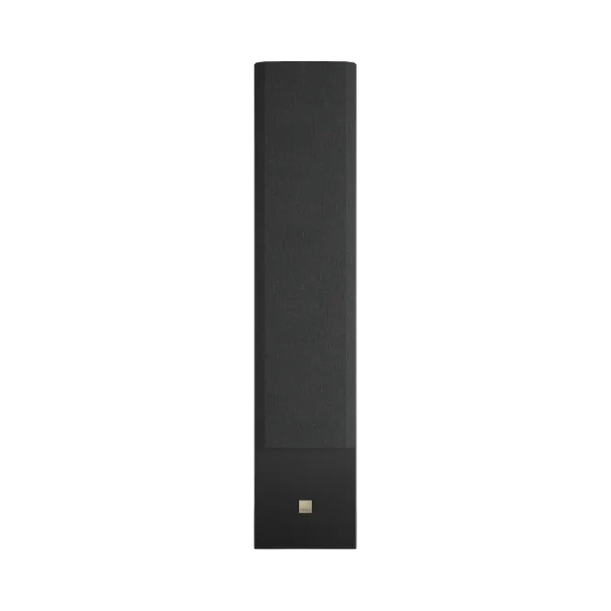DALI Opticon 8 MK2 Standlautsprecher Tabak-Eiche Schrägansicht mit Frontbespannung